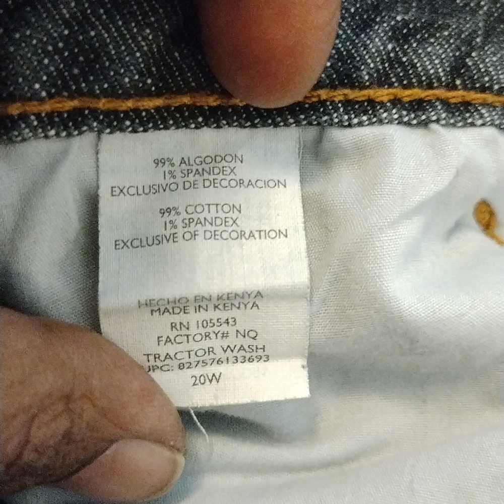 Dark denim Blue jeans - Picture 5 of 6